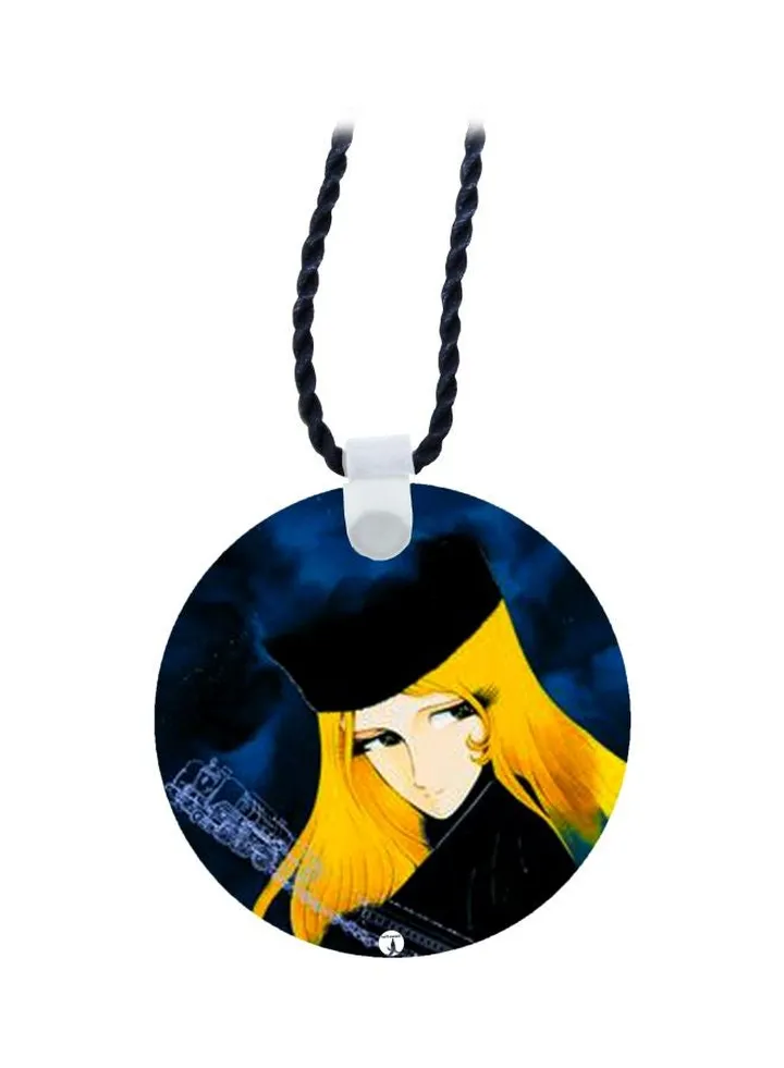 Cartoon Printed Pendant Necklace