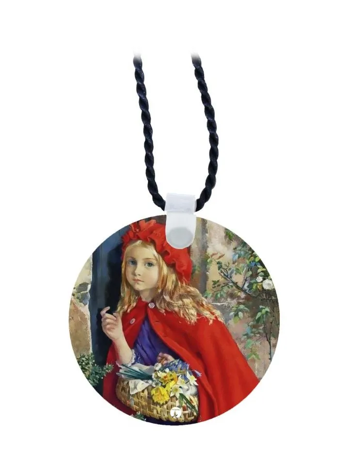 Cartoon Printed Pendant Necklace
