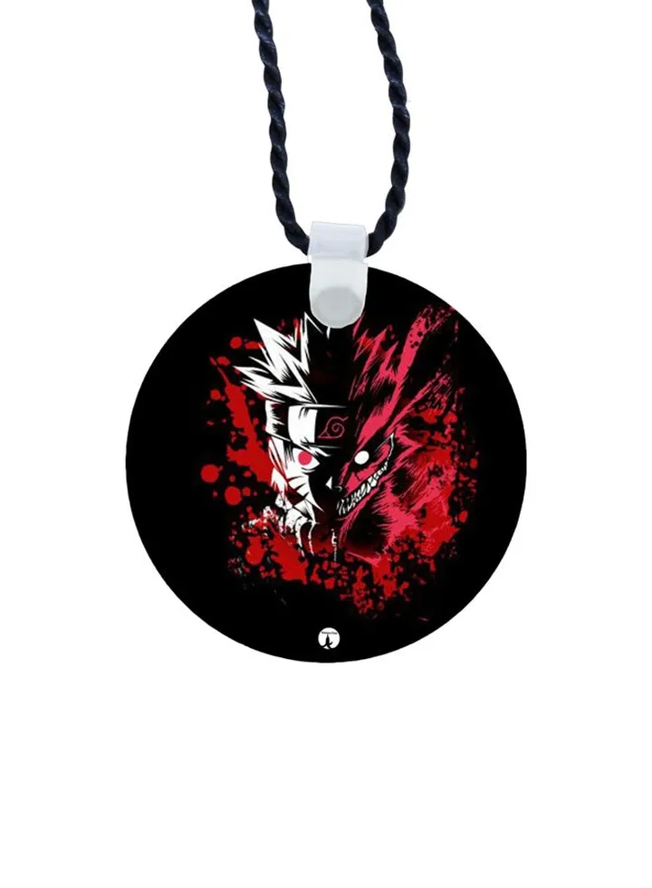 Cartoon Printed Pendant Necklace