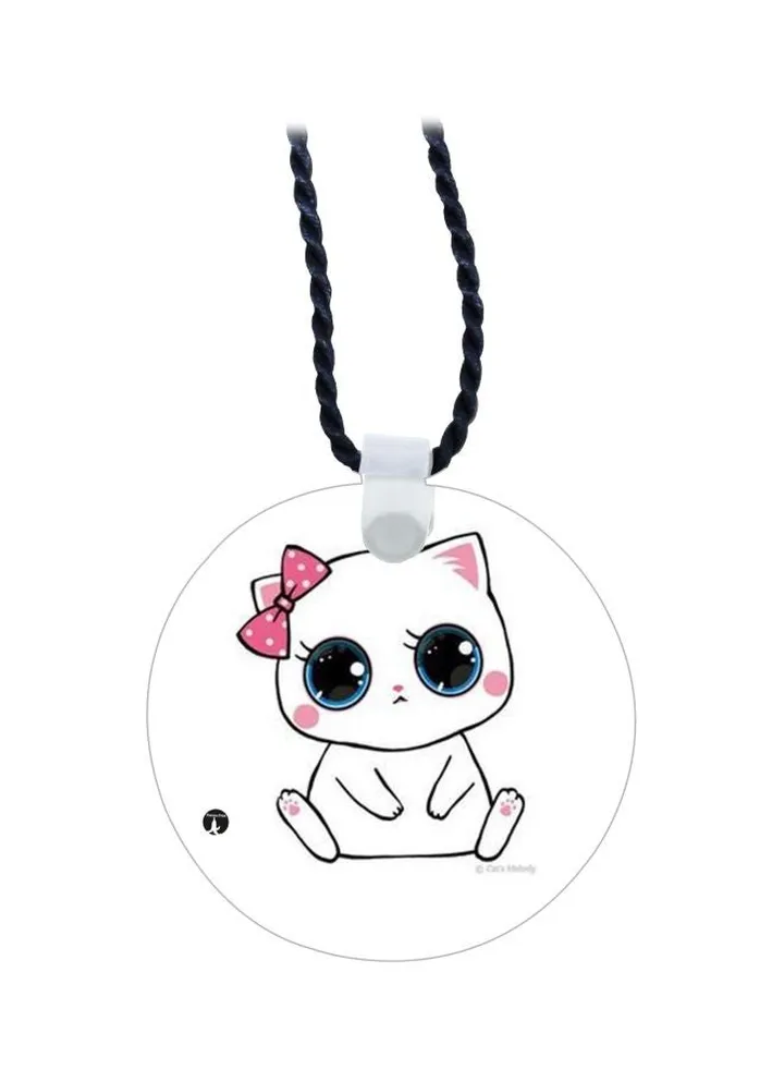 Cartoon Printed Pendant Necklace