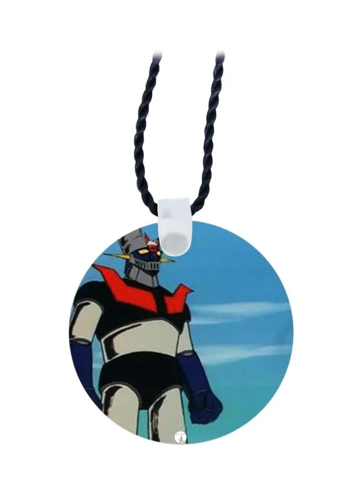 Cartoon Printed Pendant Necklace