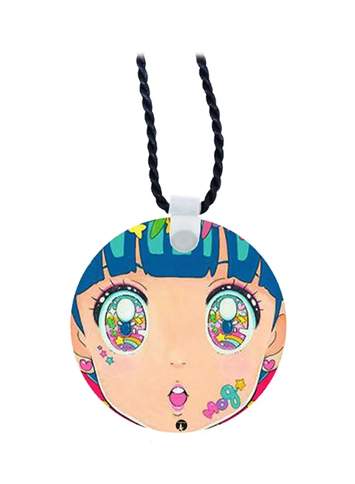 Cartoon Printed Pendant Necklace