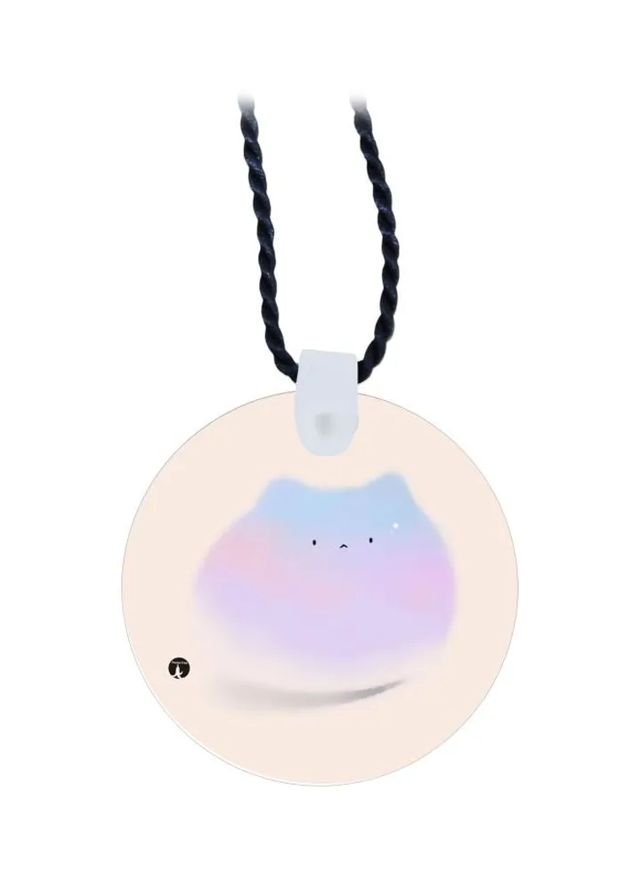 Cartoon Printed Pendant Necklace