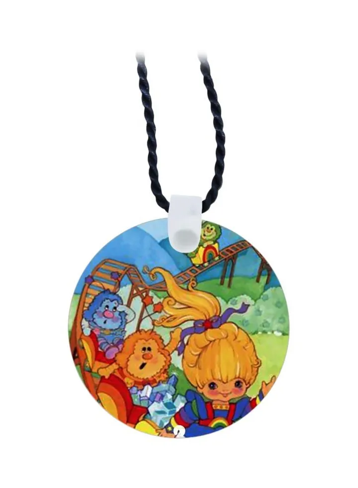 Cartoon Printed Pendant Necklace