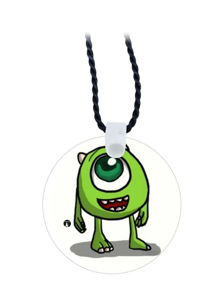 Cartoon Printed Pendant Necklace