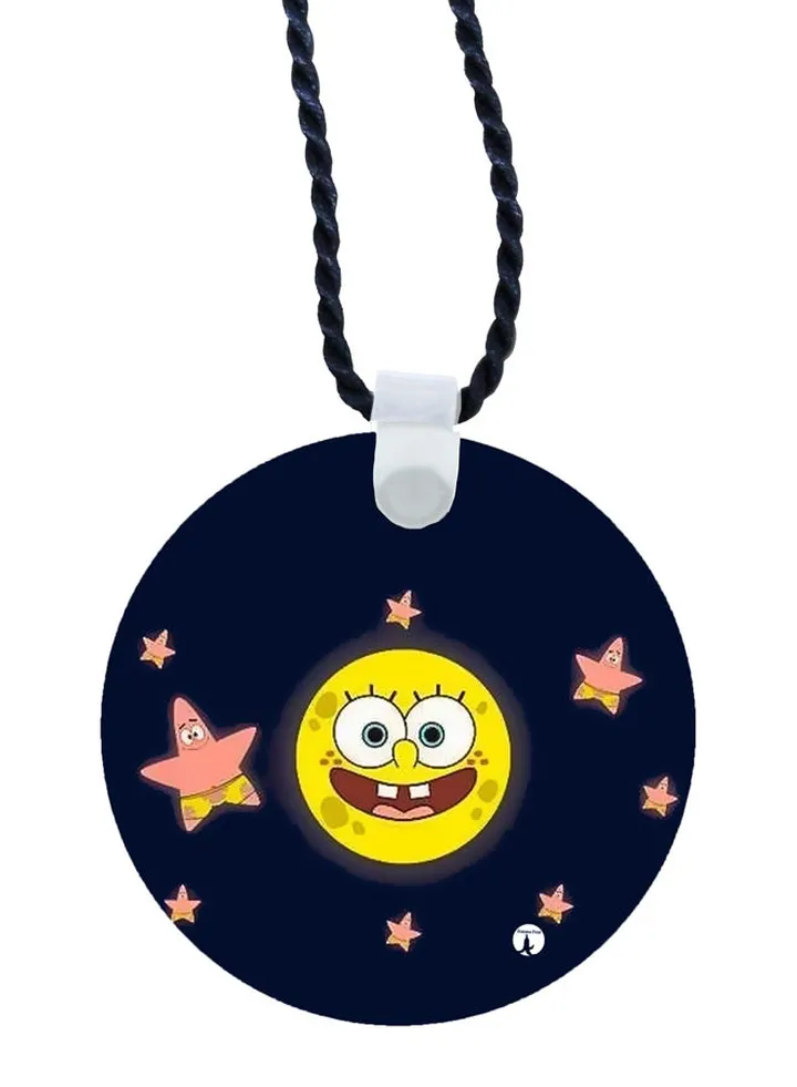 Cartoon Printed Pendant Necklace