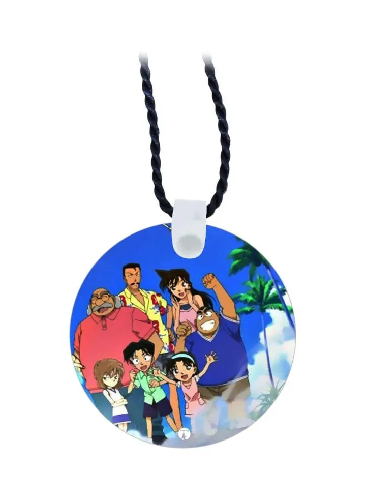 Cartoon Printed Pendant Necklace