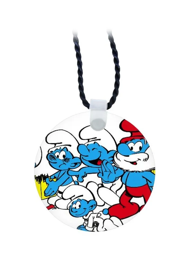 Cartoon Character Printed Pendant Necklace