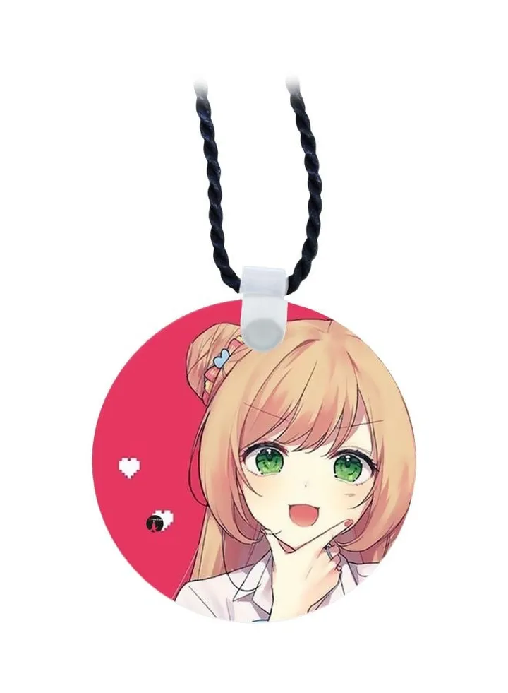 Anime Printed Pendant Necklace