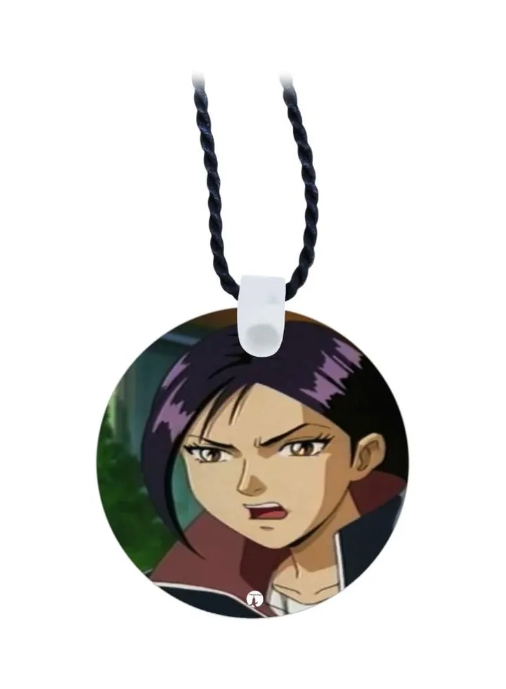 Cartoon Printed Pendant Necklace