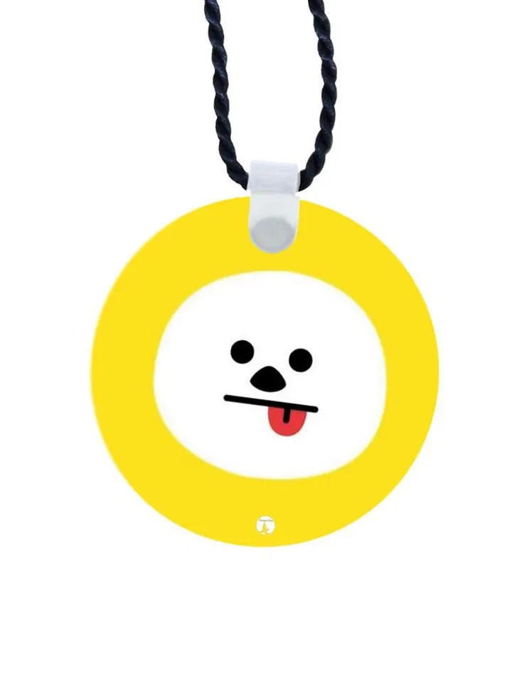 Cartoon Printed Pendant Necklace