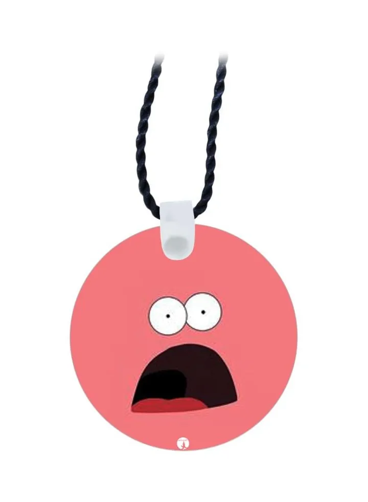 Cartoon Printed Pendant Necklace