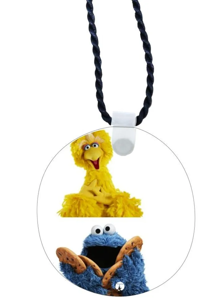 Cartoon Printed Pendant Necklace