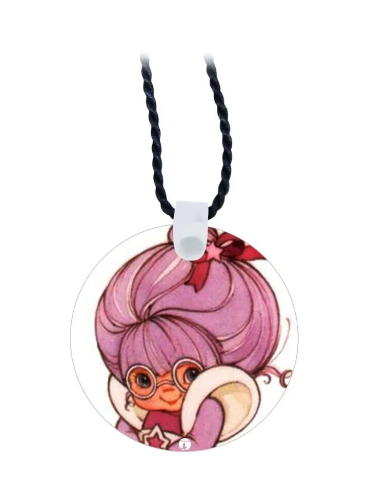 Cartoon Printed Pendant Necklace