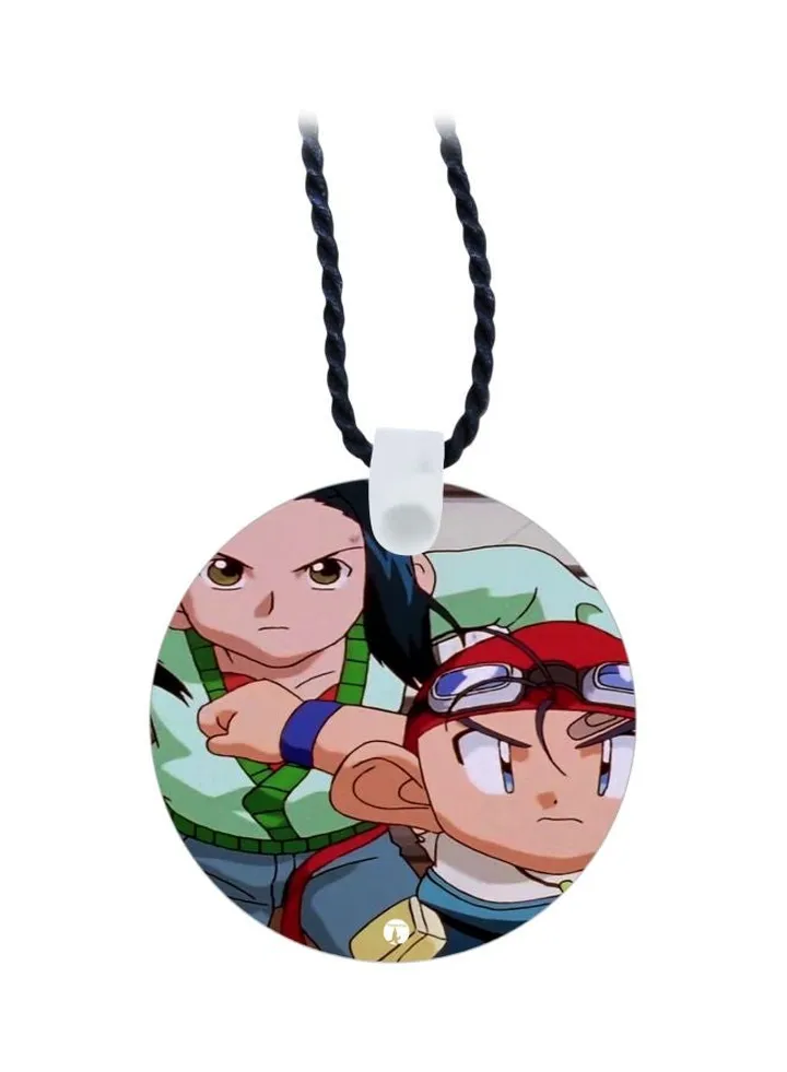 Anime Printed Pendant Necklace