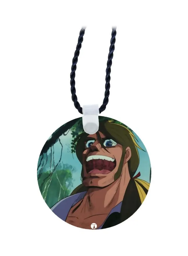 Cartoon Printed Pendant Necklace