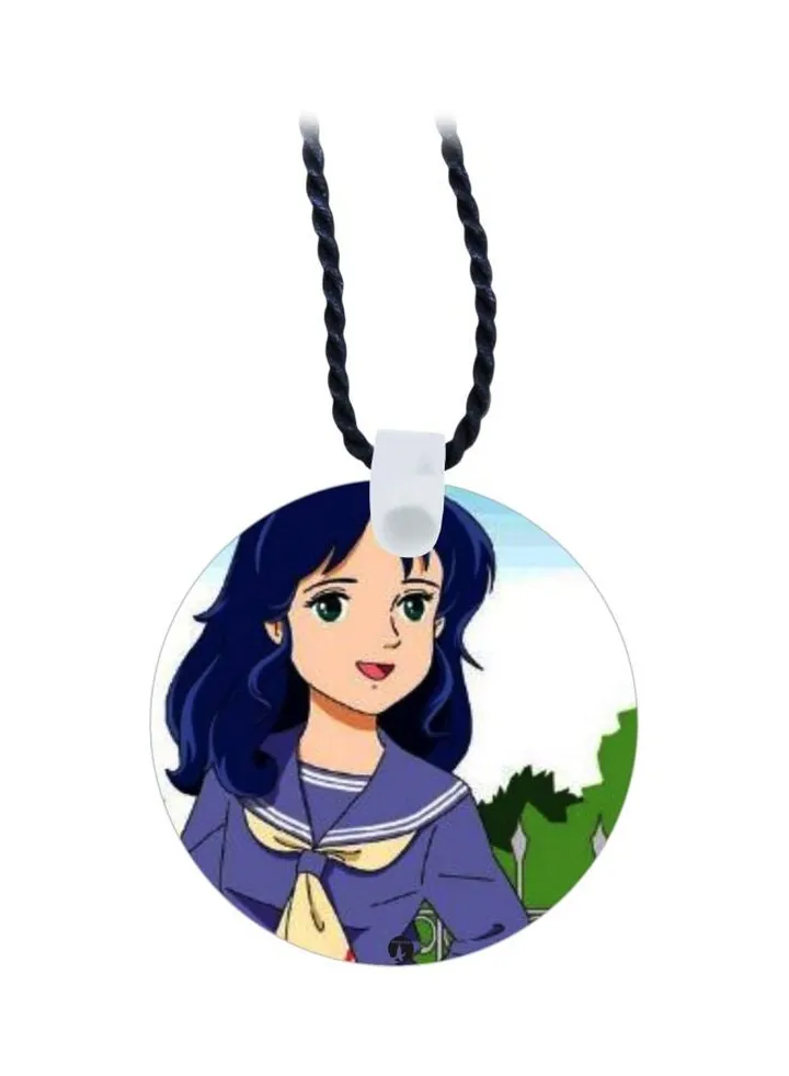 Cartoon Printed Pendant Necklace