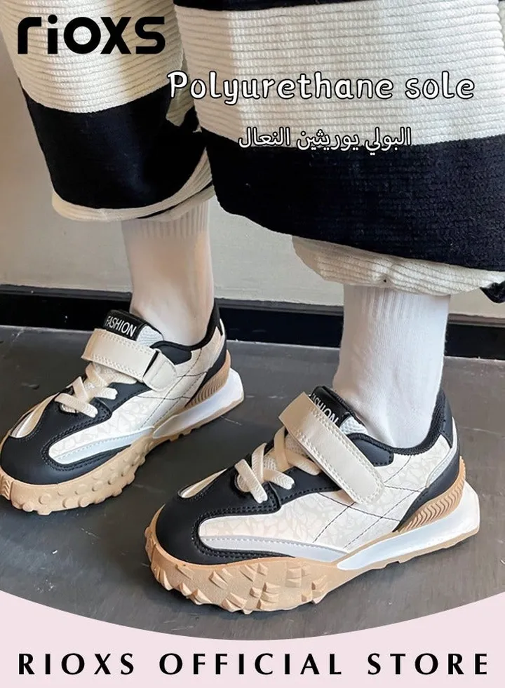 Kid's Sneakers Boys Girls Breathable Lightweight Running Sports Shoes Fashion Athletic Casual Shoes