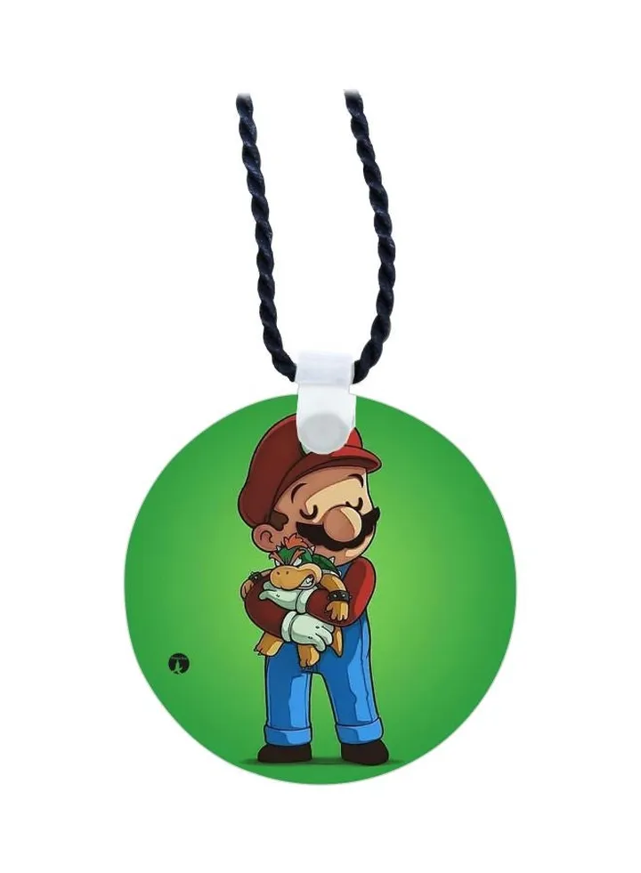 Cartoon Printed Pendant Necklace