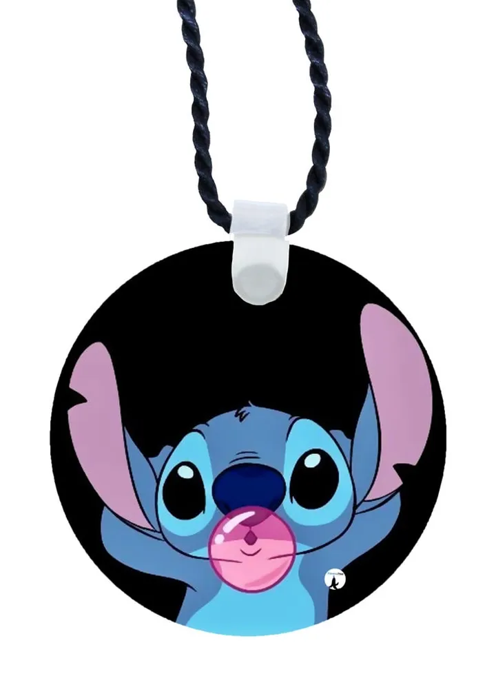Cartoon Printed Pendant Necklace