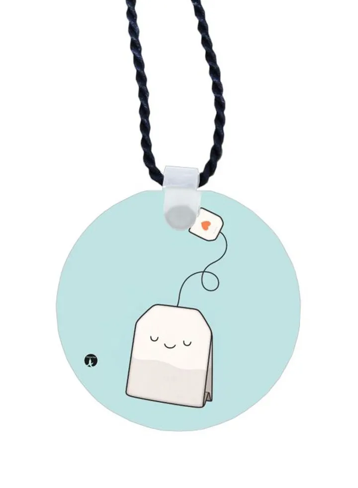 Cartoon Printed Pendant Necklace