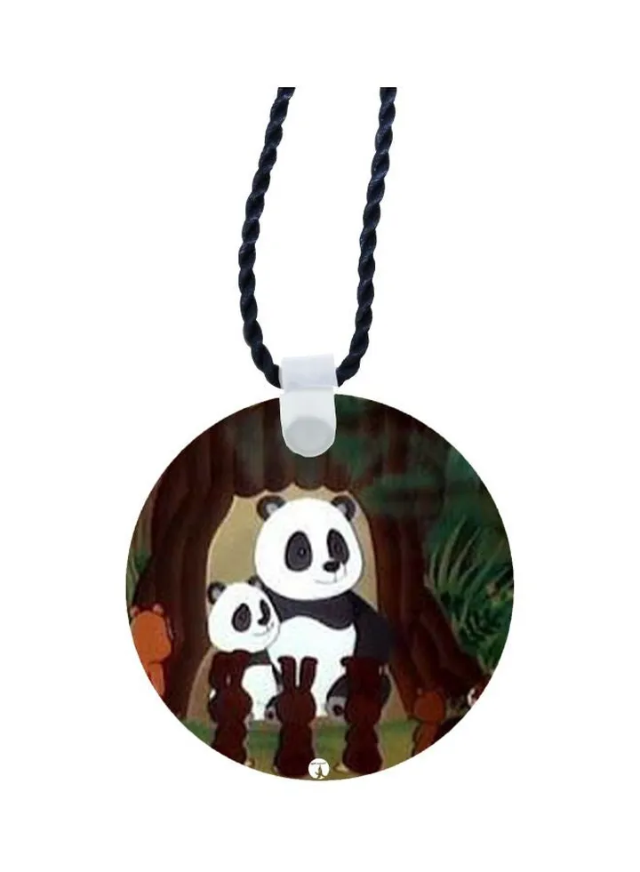 Cartoon Printed Pendant Necklace