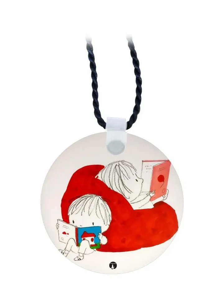 Cartoon Printed Pendant Necklace