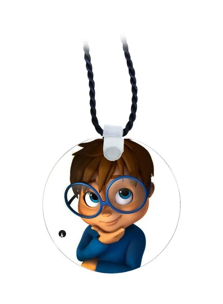 Cartoon Printed Pendant Necklace