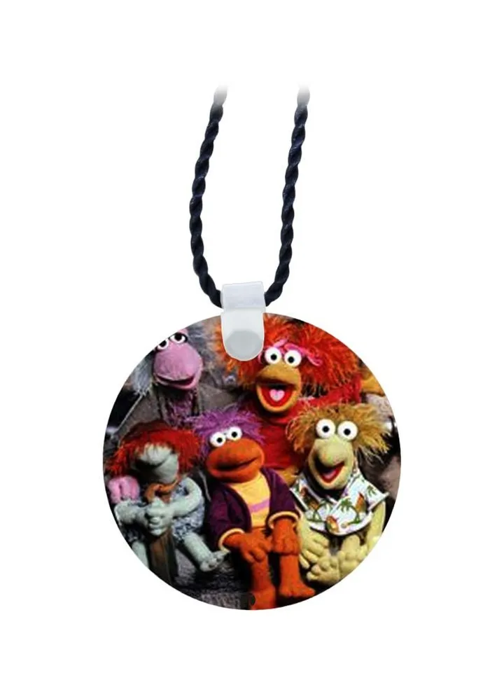 Cartoon Printed Pendant Necklace