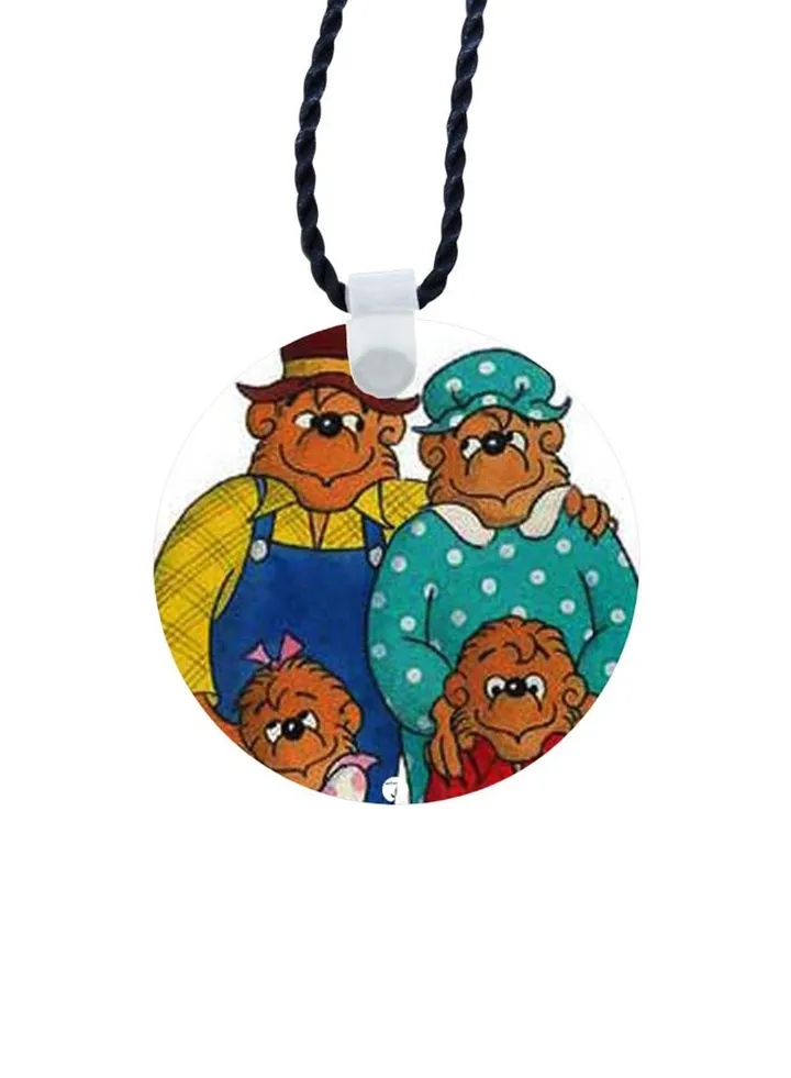 Cartoon Printed Pendant Necklace