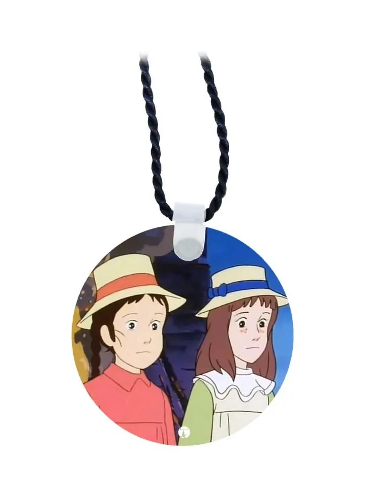 Cartoon Printed Pendant Necklace