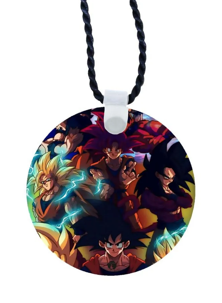 Cartoon Printed Pendant Necklace