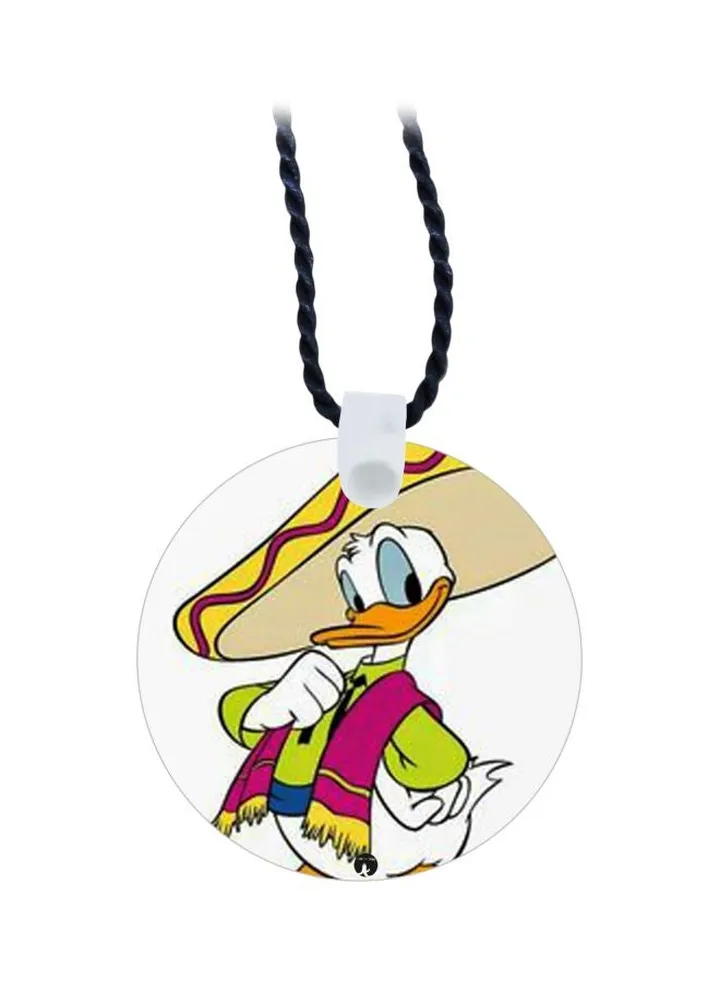 Cartoon Printed Pendant Necklace