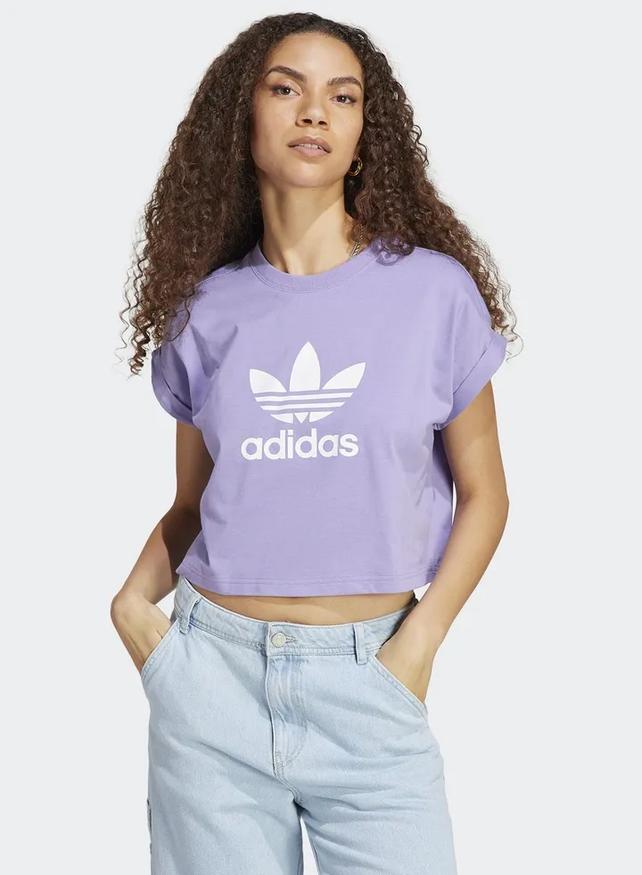 Adicolor Classics Cropped Trefoil T-Shirt