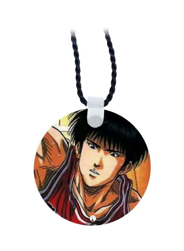 Cartoon Printed Pendant Necklace