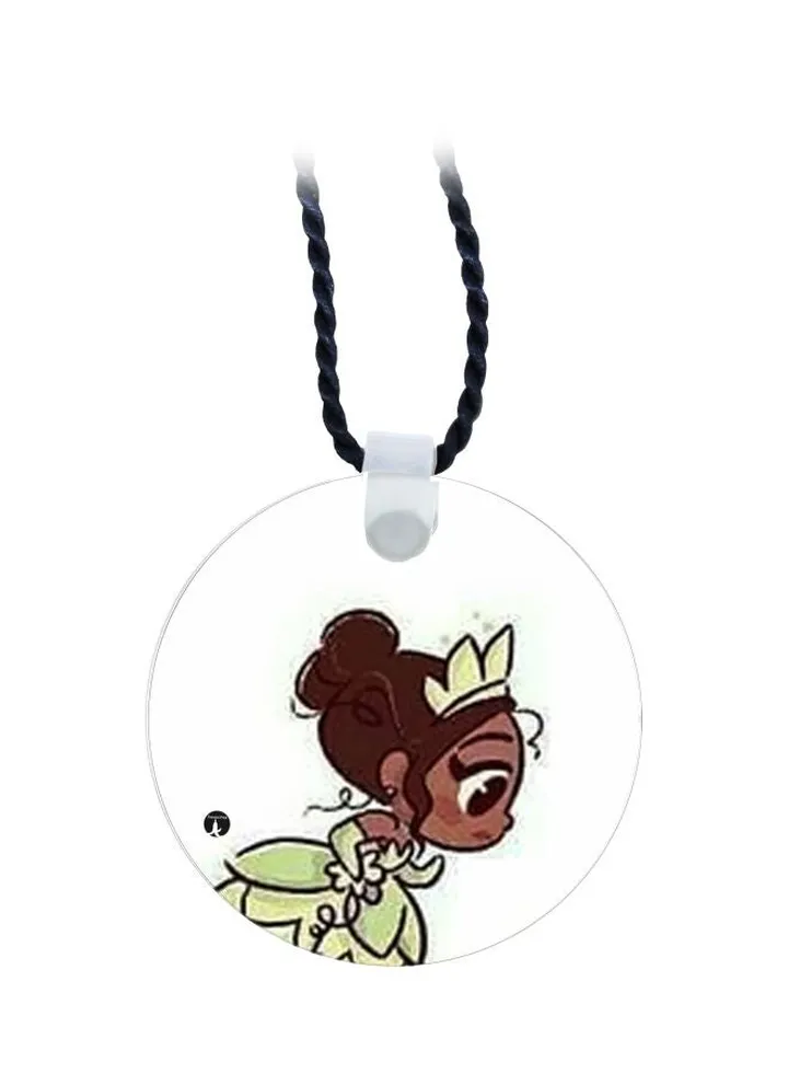 Cartoon Printed Pendant Necklace