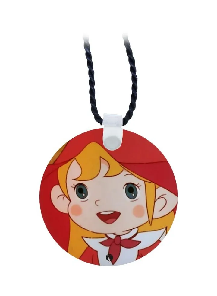 Cartoon Printed Pendant Necklace