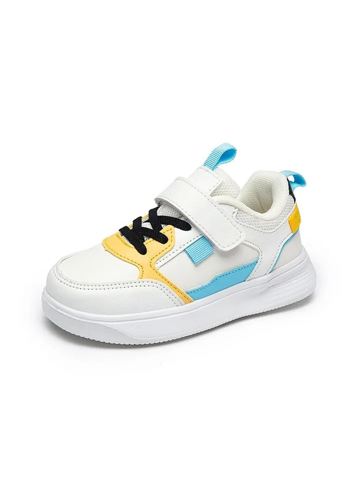 New Style Children's Sports Shoes Leather Breathable Mesh Shoes