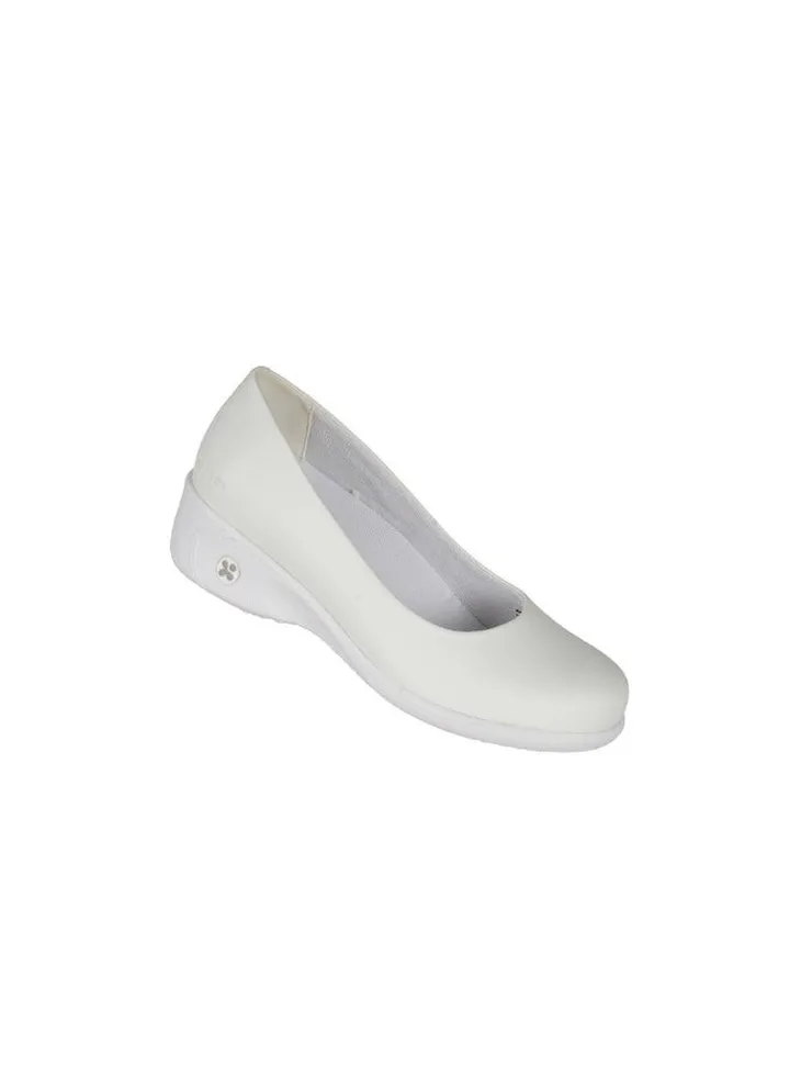 188-19 Oxypas Ladies Formal Shoes COLETTE White