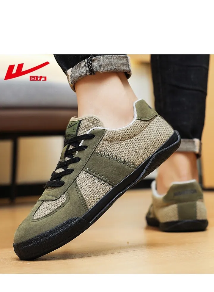 Versatile Thin Sole Breathable Canvas Sports Shoes