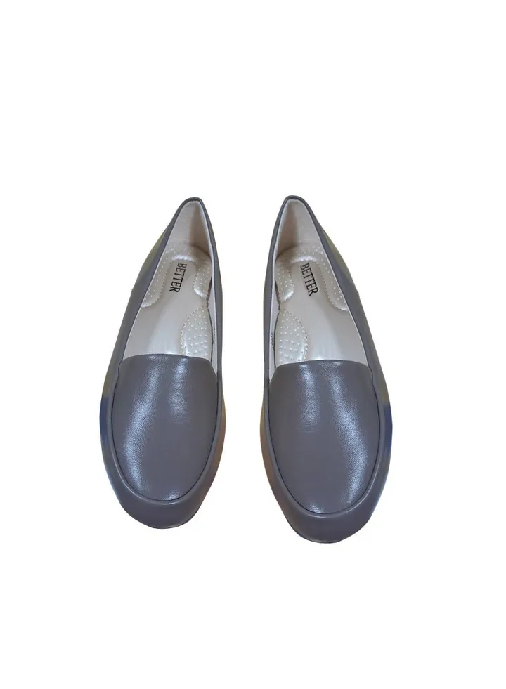 Ladies Flat Shoes Khaki