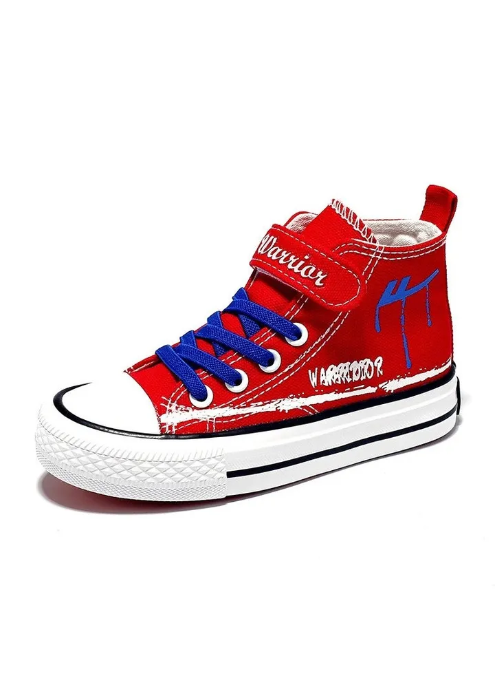 New Children's High Top Canvas Shoes
