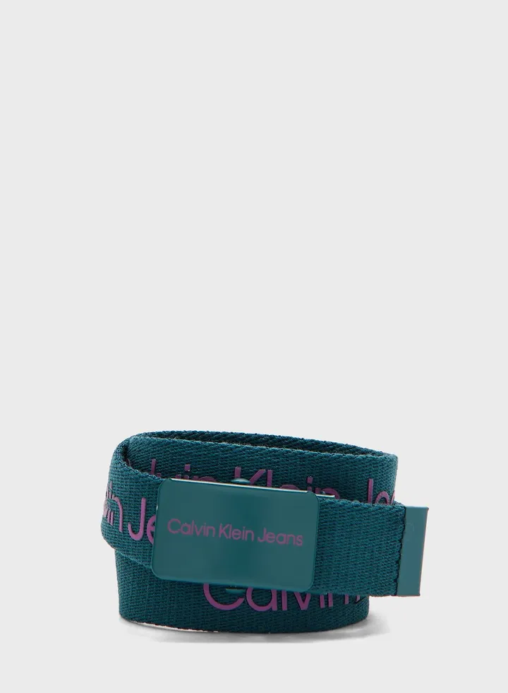 Kids Canvas Logo Belt
