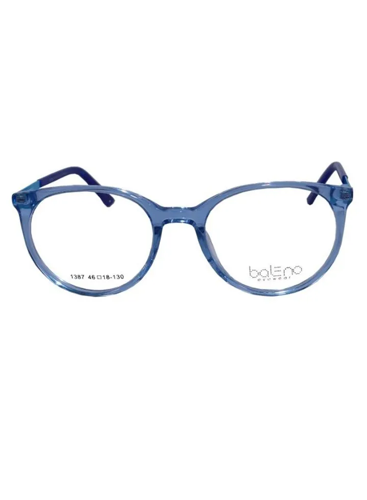 kids_unisex Sturdy Round Eyeglasses Frames