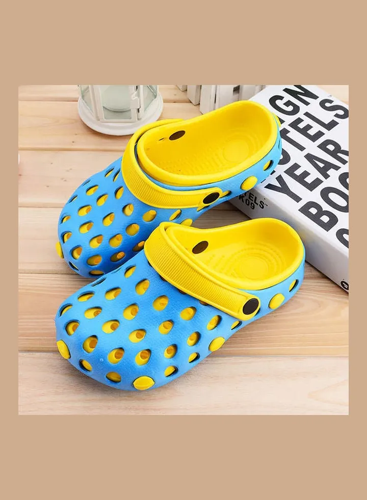 Pair Of Casual Sandals Light Blue/Yellow