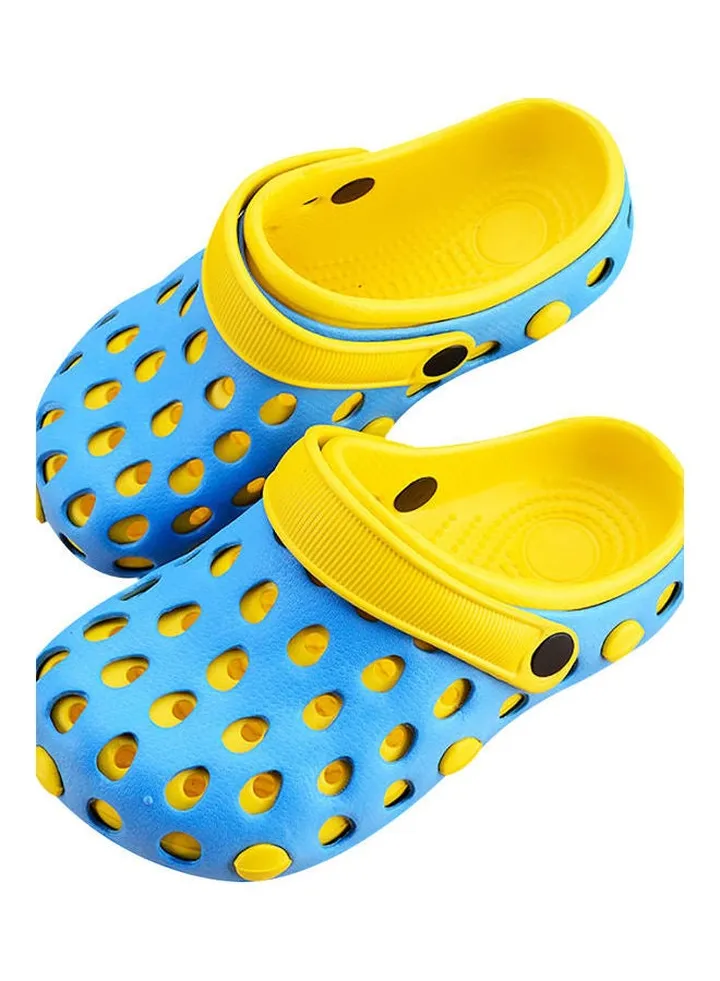 Pair Of Casual Sandals Light Blue/Yellow