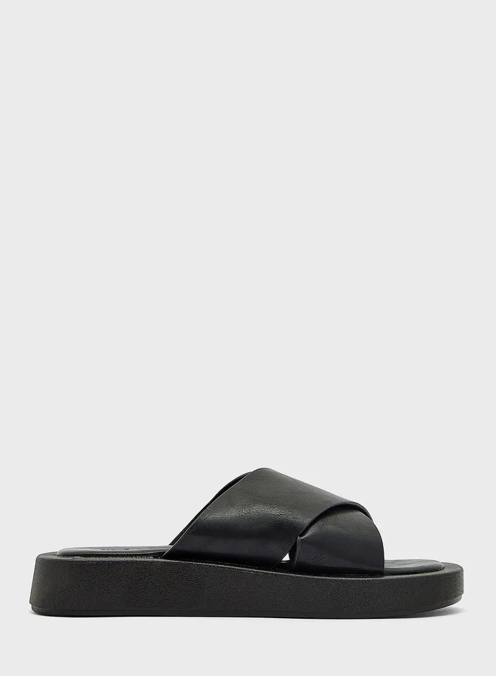 Tide Strappy Flatform Flat Sandals