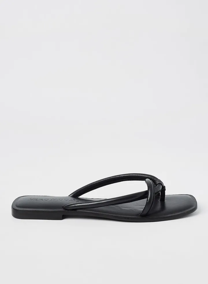Flino Flat Sandals Black
