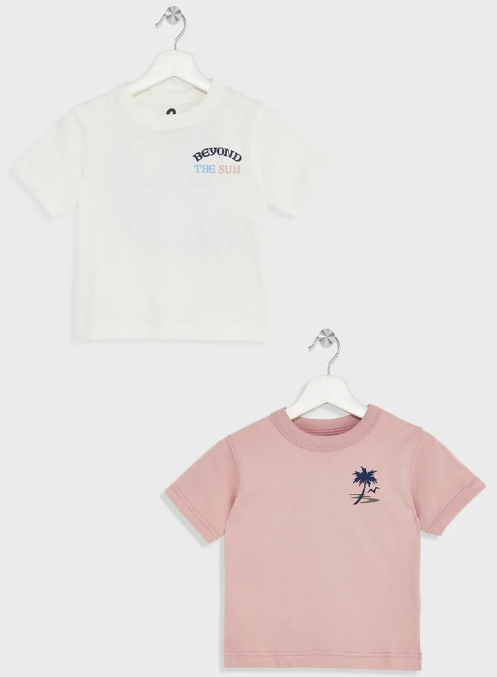 Kids 2 Pack Essential T-Shirt