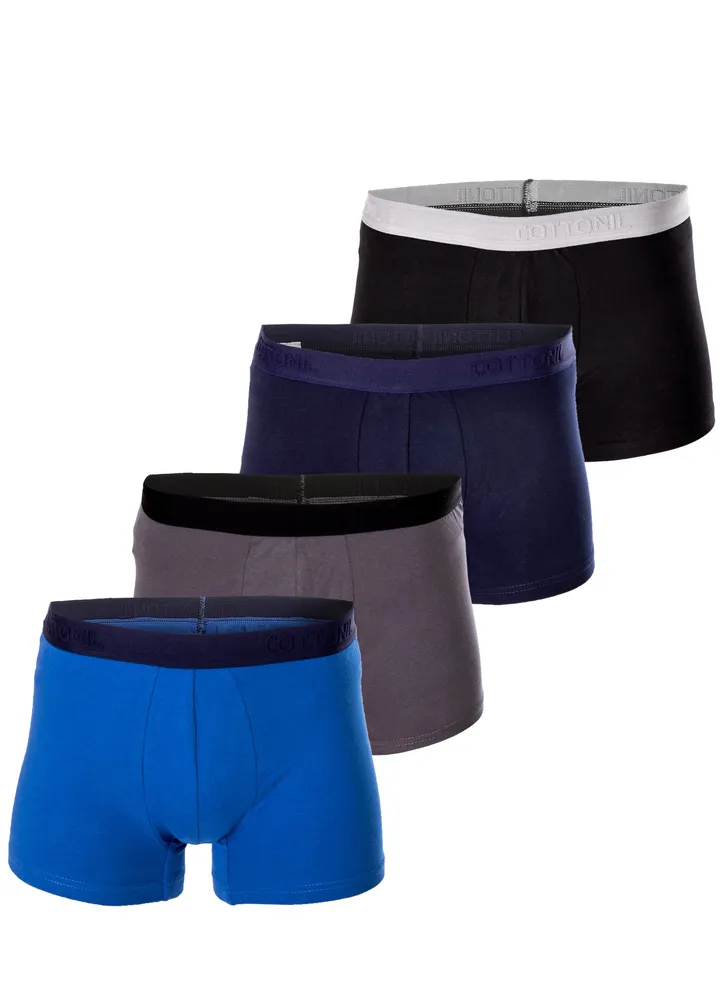 Bundle Of (4) Boxer Plan For Men
